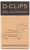 D-Clips Midori originales, cajas con 12 clips, Clips - Lapicity
